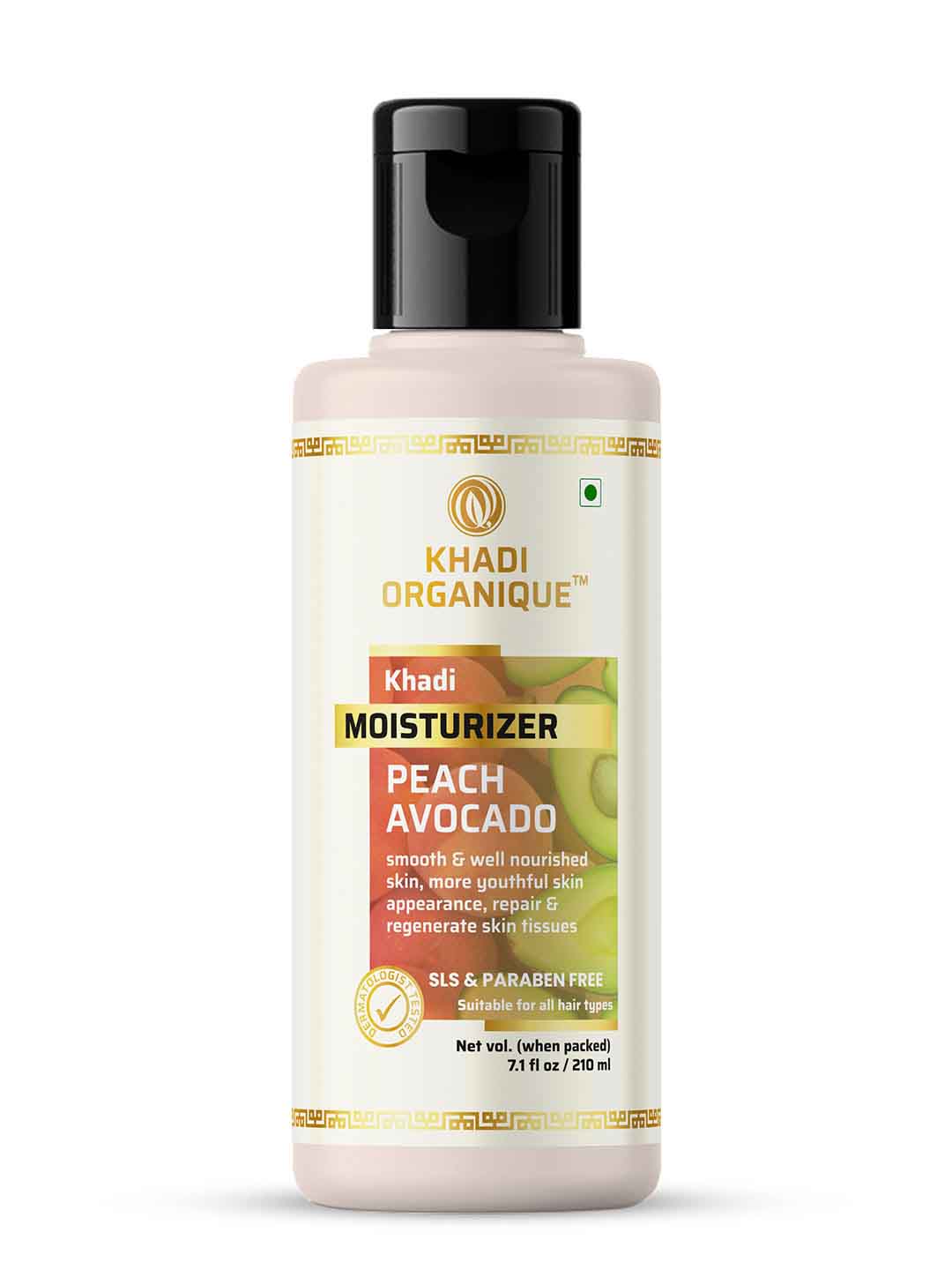 Khadi Organique Peach Avocado Moisturizer - 210 Ml