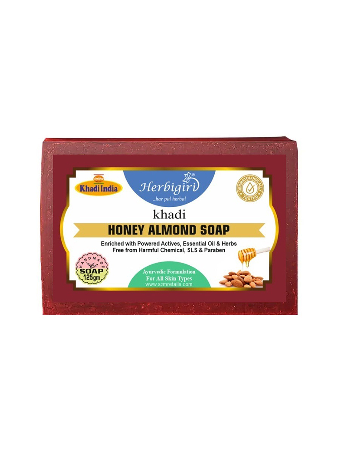 Herbigiri Honey Almond Soap - 125g