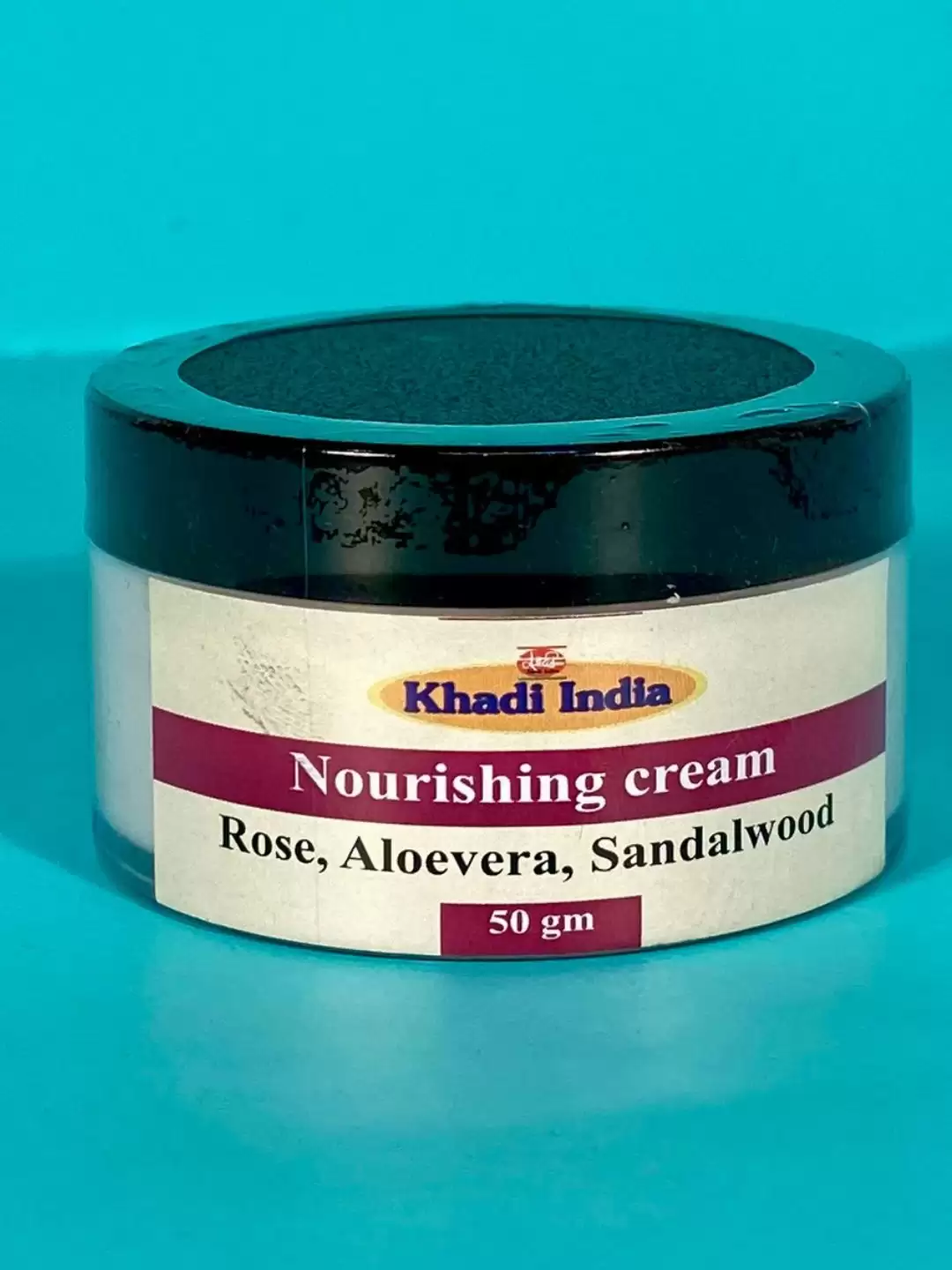 Khadi Nourishing Cream-(Rose,Aloevera&Sandlewood)-50Gm