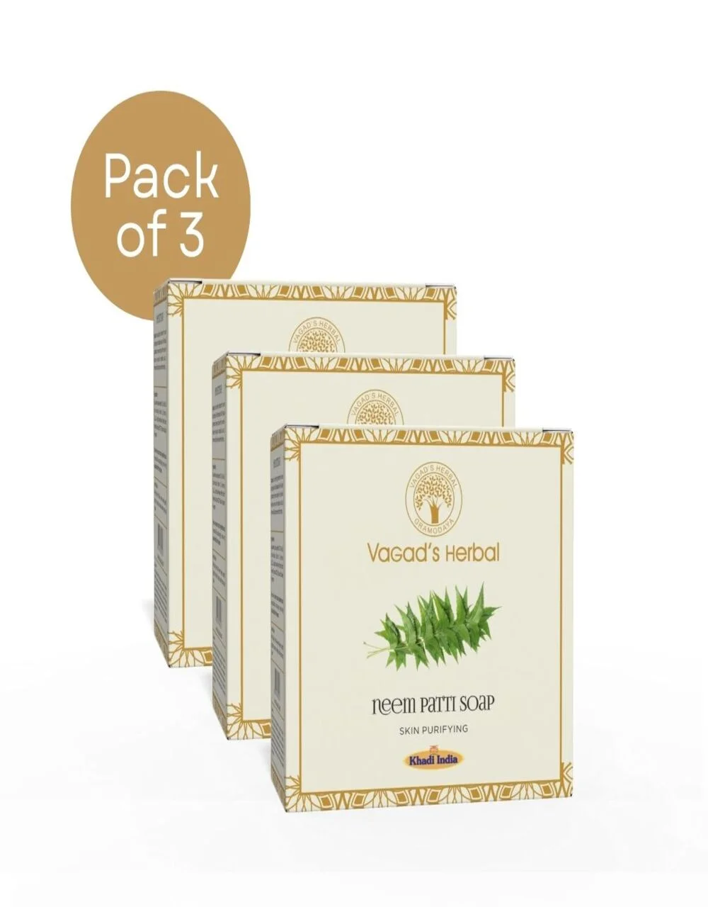 VAGAD'S Neem Patti Soap 300gm