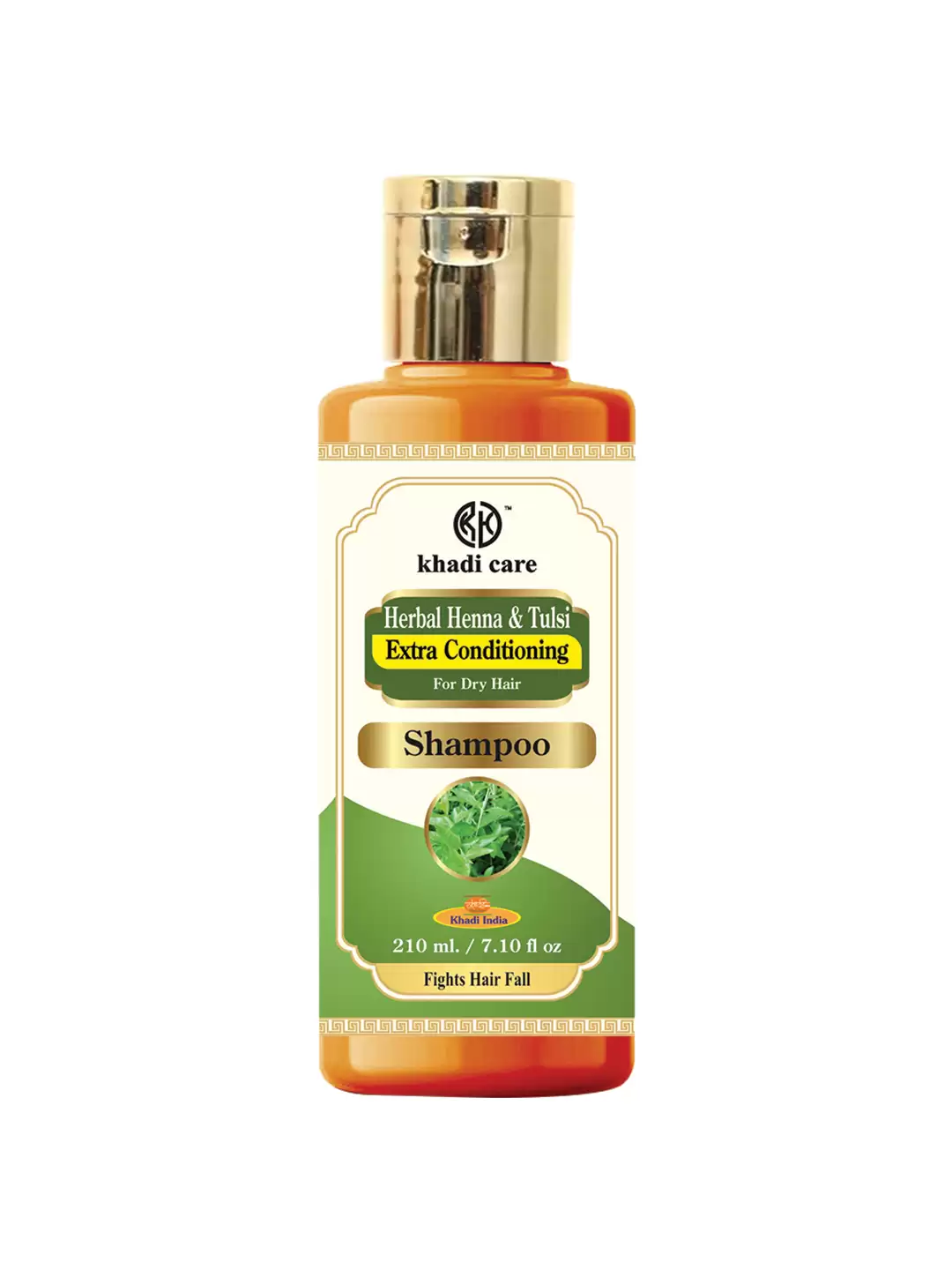 Khadi Care Herbal Henna Tulsi Shampoo - 210ml