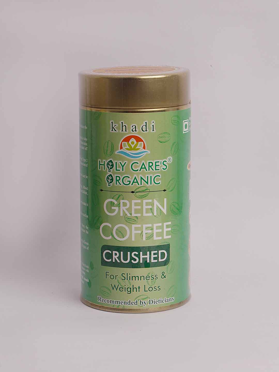 Holy care's organic Green Coffee crushed - 200 Gm