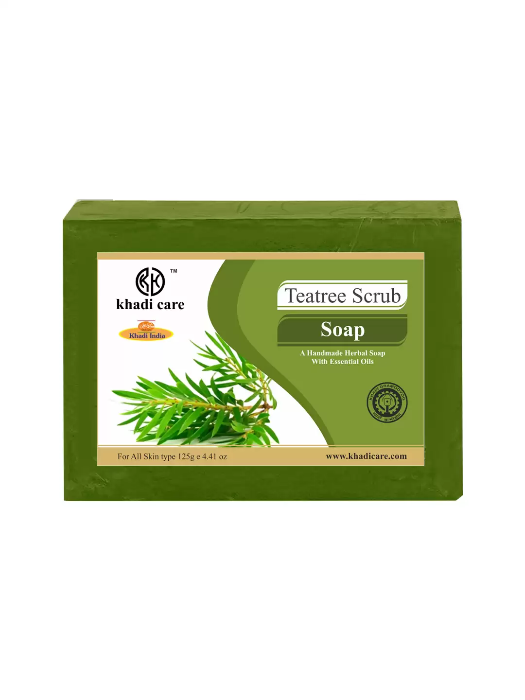 Khadi Care Herbal Teatree Soap - 125g