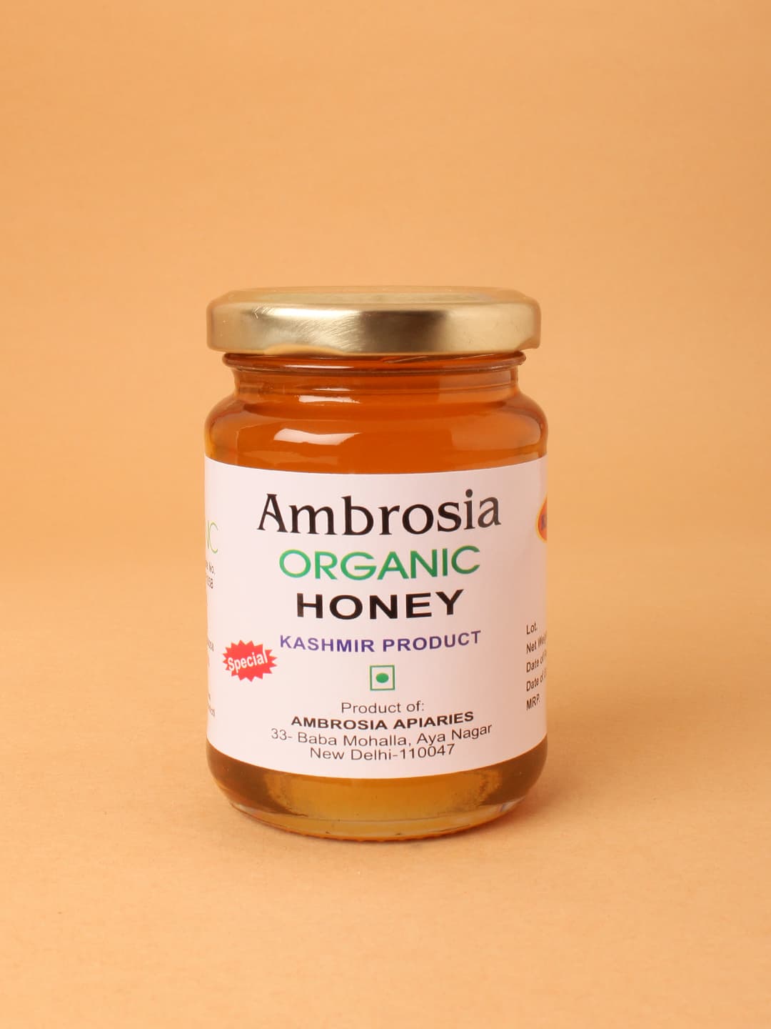 Ambrosia Organic Special Honey 200gm