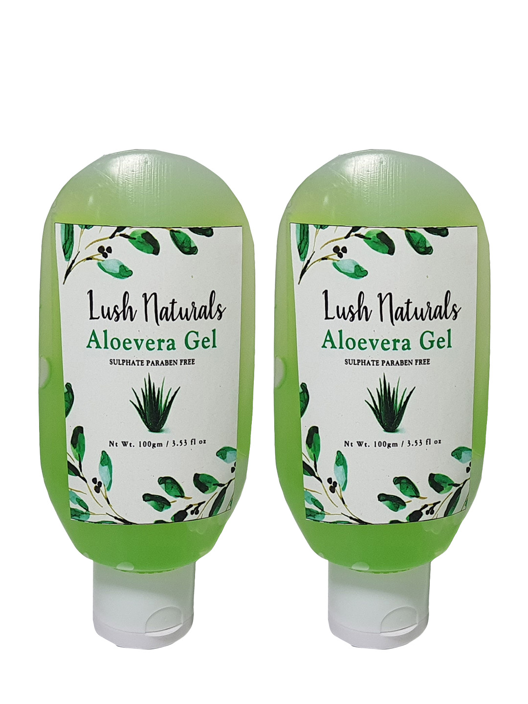 Lush Naturals Natural Aloevera Gel - Pack of 2