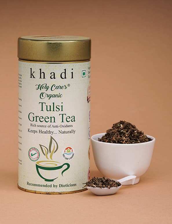 HOLY CARE'S ORGANIC TULSI GREEN TEA