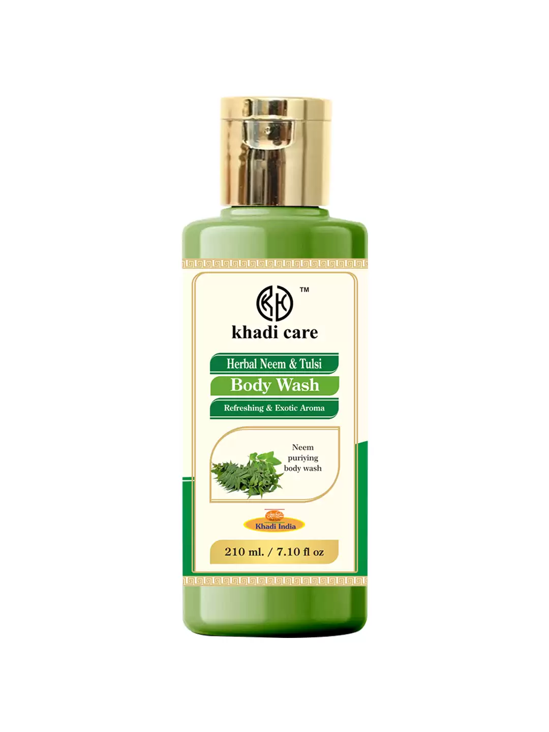 Khadi Care Herbal Neem & Tulsi Body Wash - 210ml