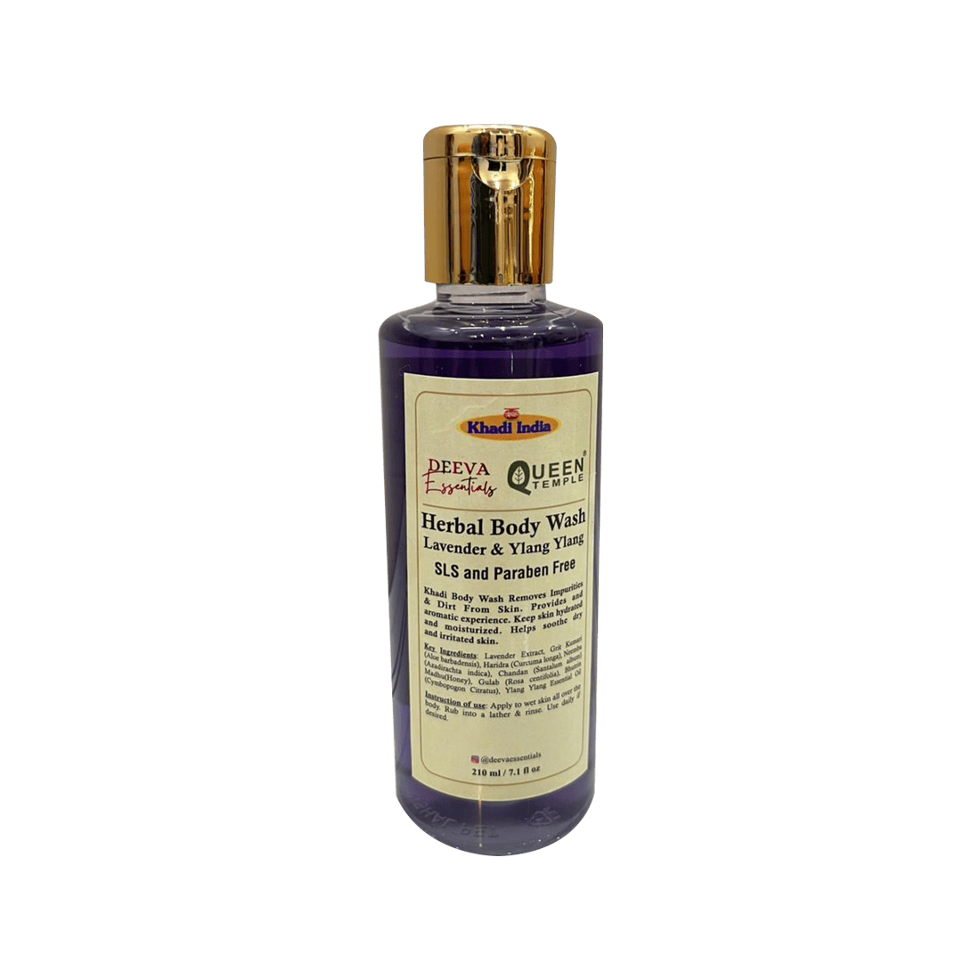 Lavender & Ylang Herbal Body Wash 200ml