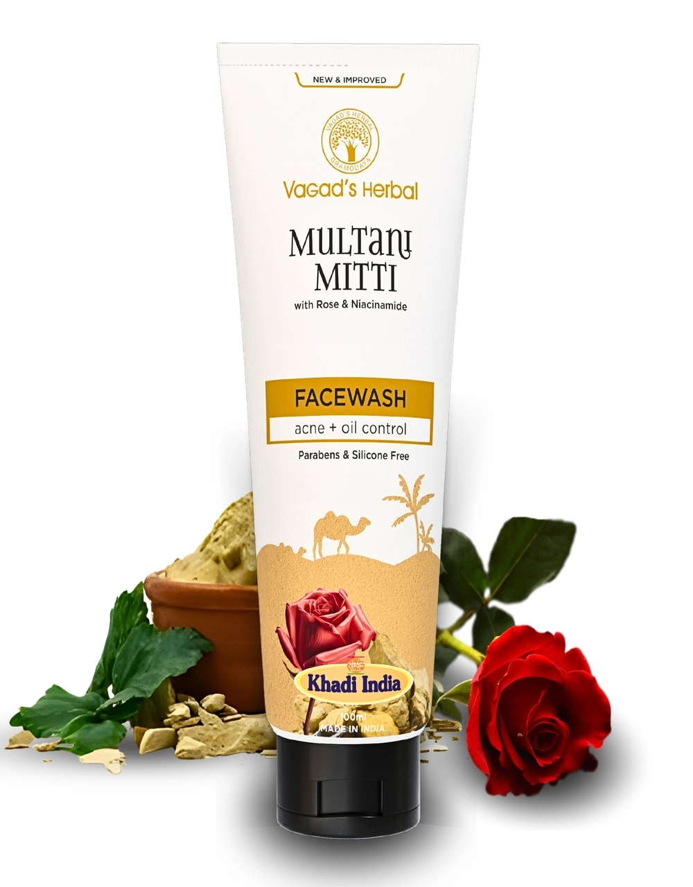 VAGAD'S Multani Mitti Face Wash 100ml
