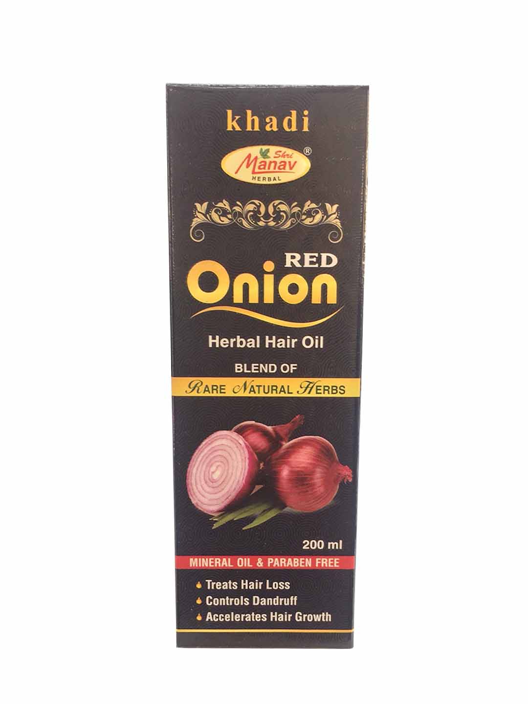Khadi Organique Red Onion Hair Oil With Keratin Protein Booster SLS   Paraben Free Reviews Online  Nykaa