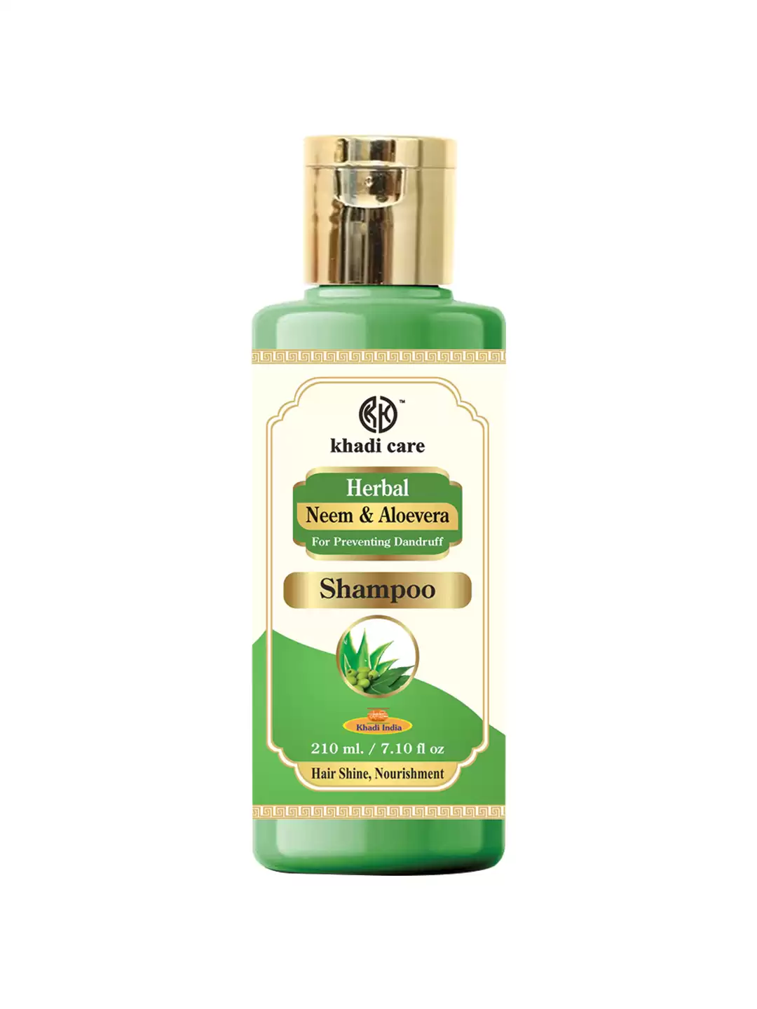 Khadi Care Herbal Neem & Aloevera Shampoo - 210ml