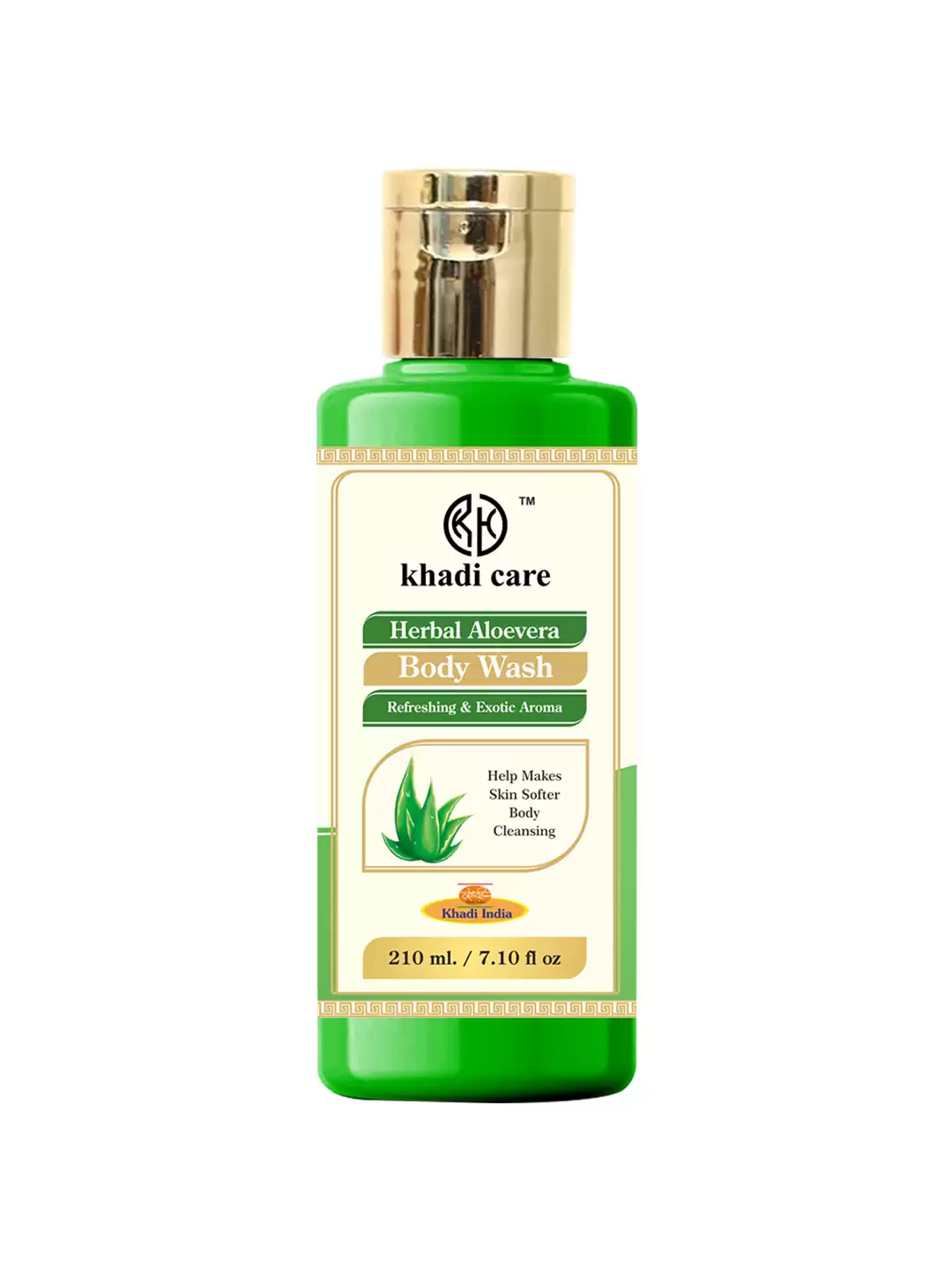 Khadi Care Herbal Aloevera Body Wash - 210ml