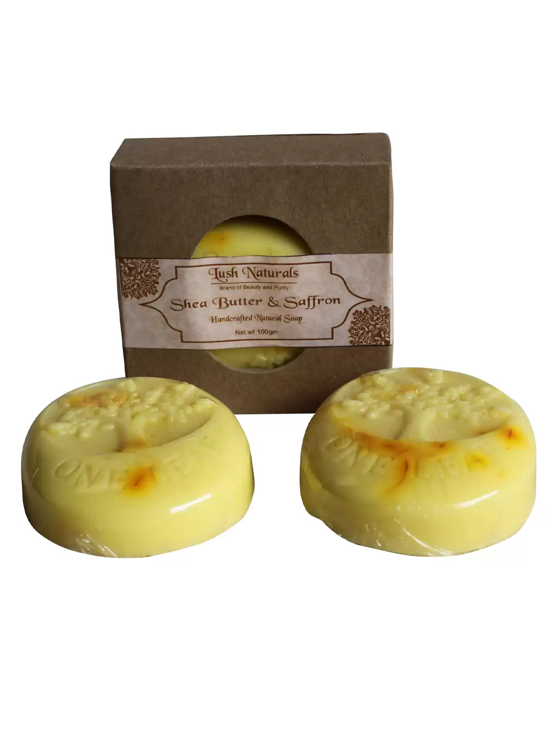 Lush Naturals Shea Butter & Saffron Soap