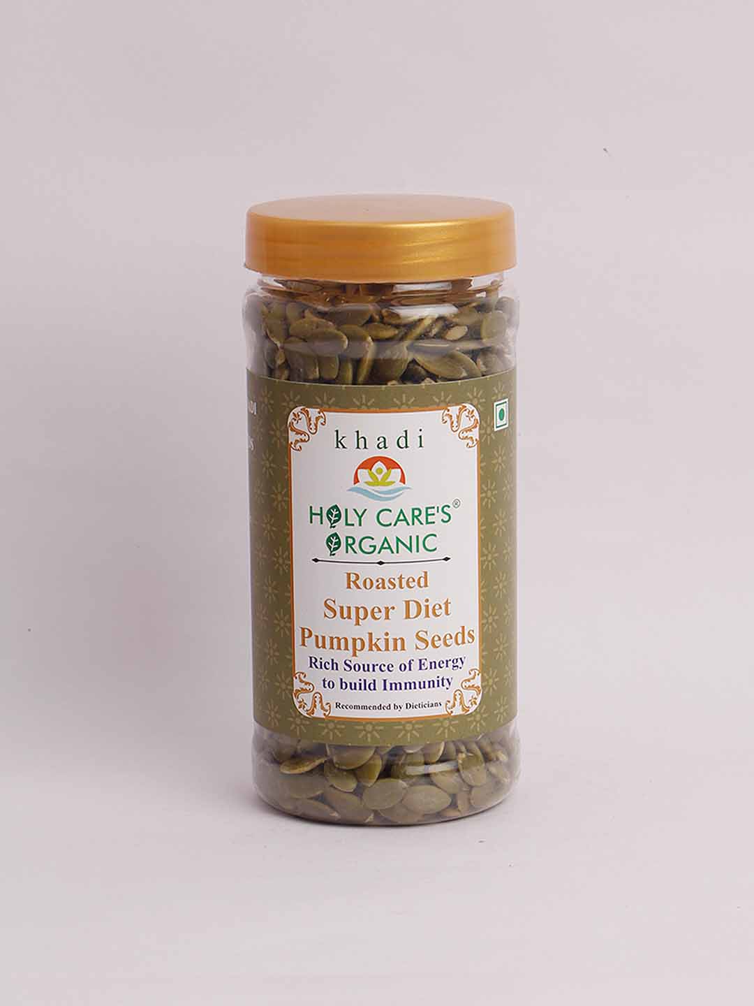 Holy care's organic Roasted super diet pumpkin seeds - 200 Gm