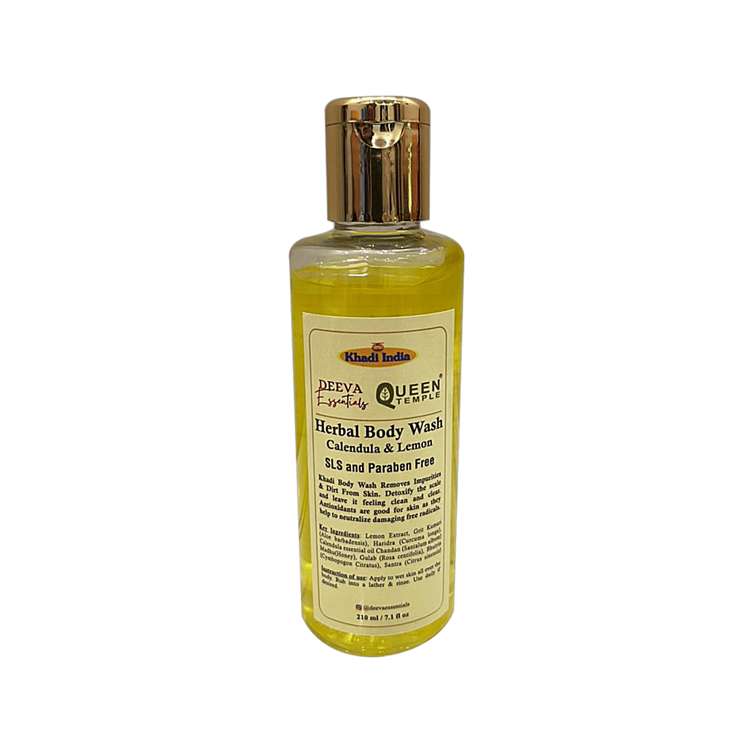 Calendula & Lemon Herbal Body wash 200ml