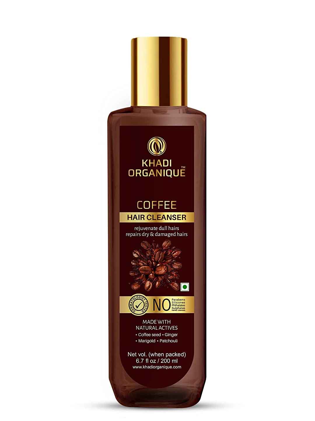 Khadi Organique Coffee Hair Cleanser - 200 Ml