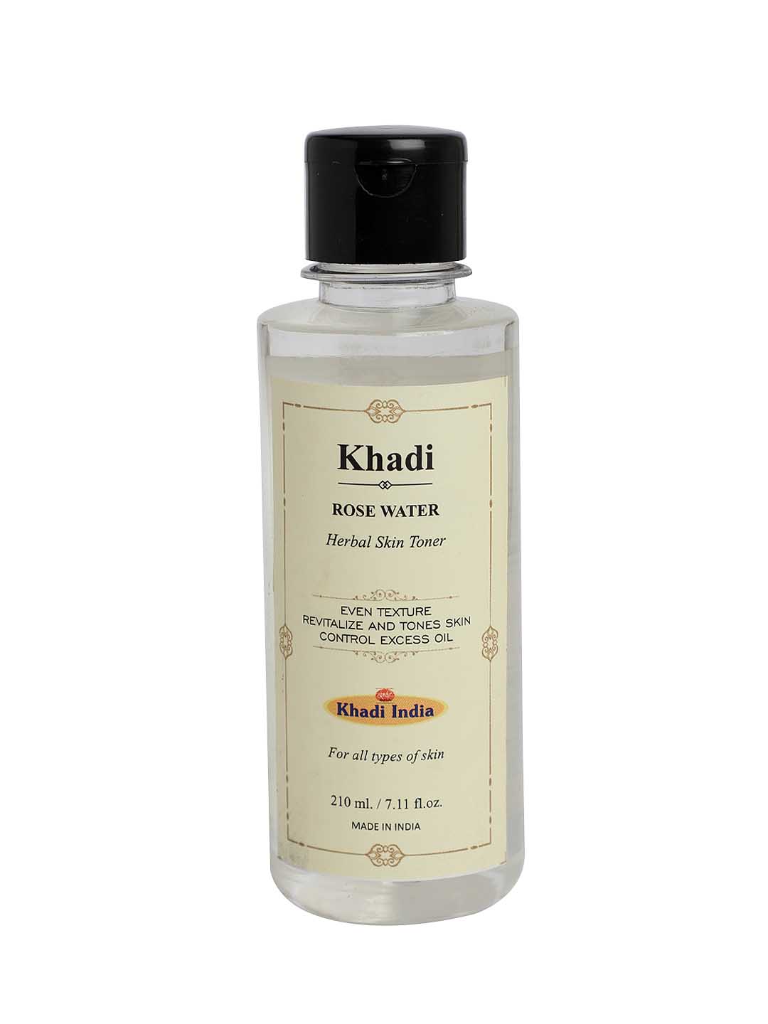 Khadi India AVS Balaji Herbal Rose Water Toner - 210 ml