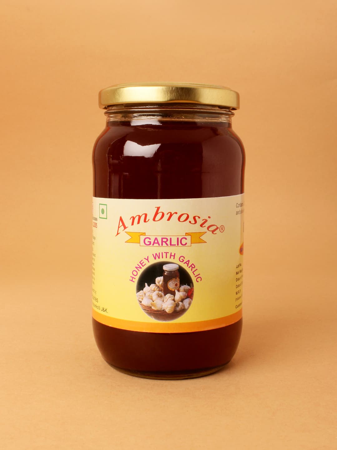 Ambrosia Garlic Honey 500gm