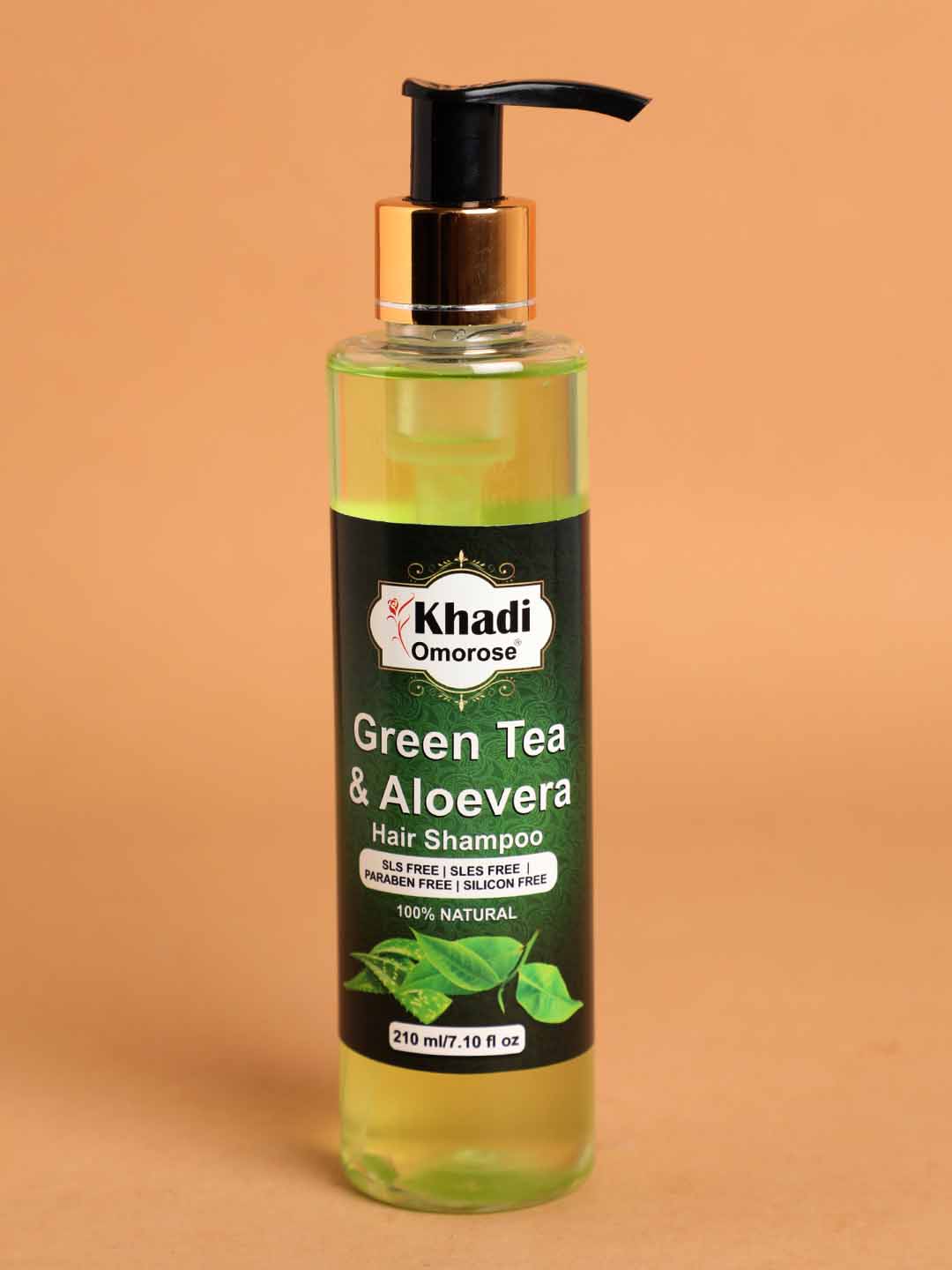 Khadi Pure Combo Pack of Herbal Amla & Bhringraj Shampoo & Herbal Heena &  Tulsi Extra Conditioning Shampoo for Dry Hair SLS Free & Paraben Free  (210ml Each): Buy combo pack of