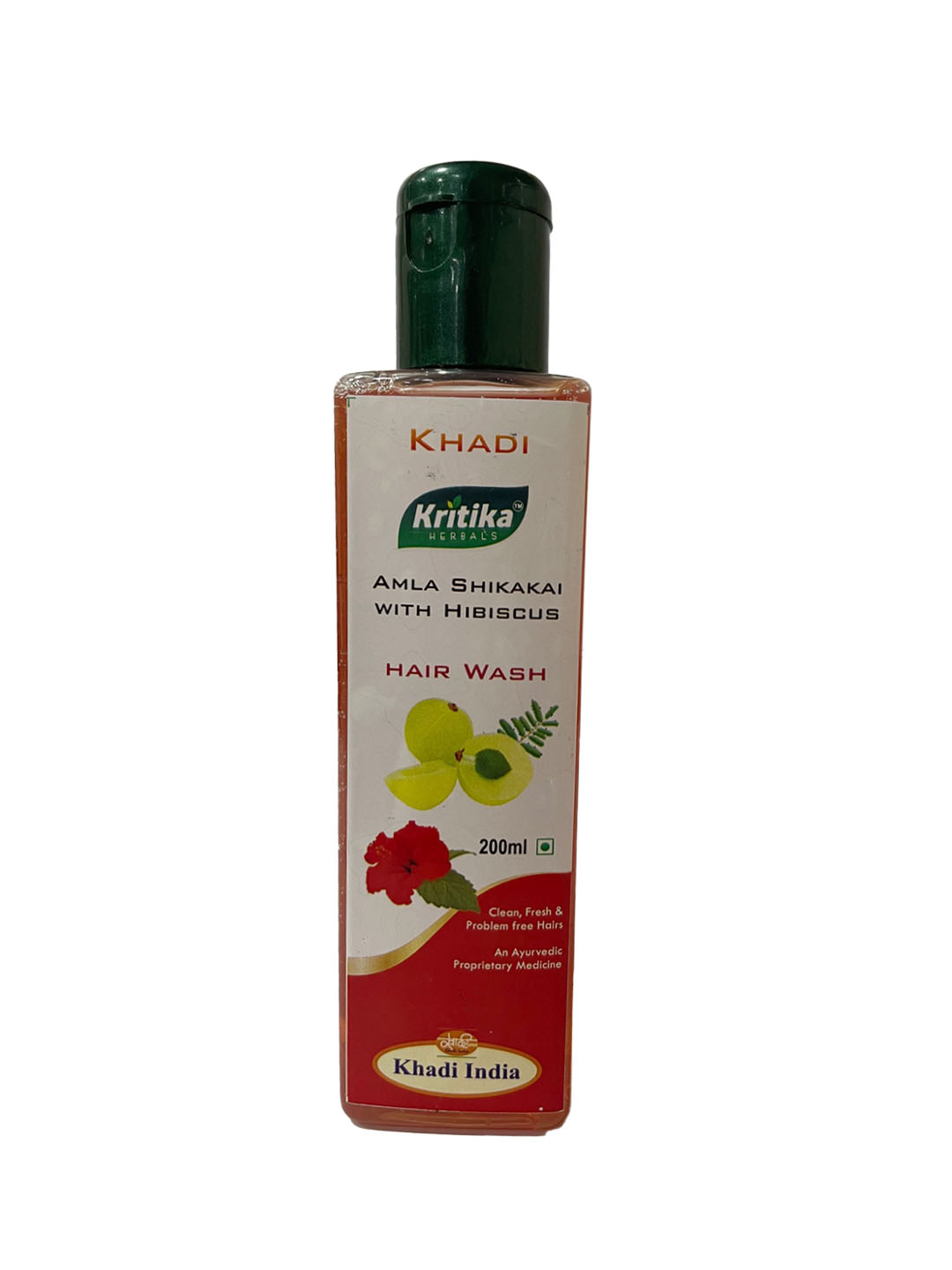 Khadi Kamal Herbal Mehndi + Amla, Reetha, Shikakai Powder (3 in 1 Powder)  Hair Color and