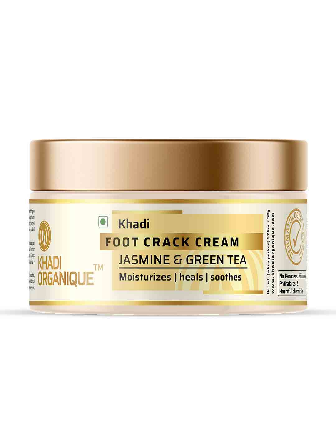 Khadi Organique Jasmine & Green Tea Foot crack cream - 50 Gm