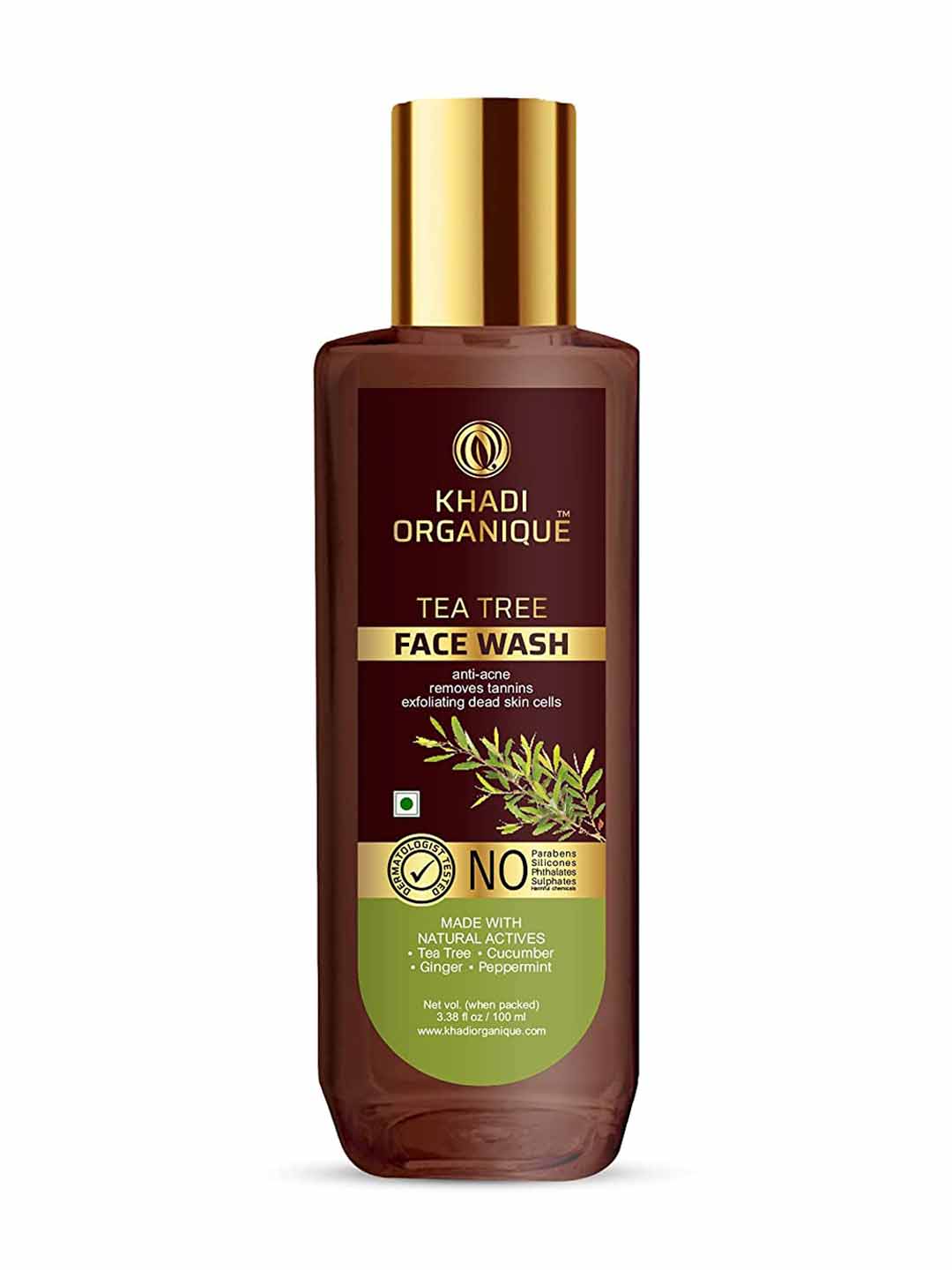 Khadi Organique Tea Tree Face Wash - 100 Ml