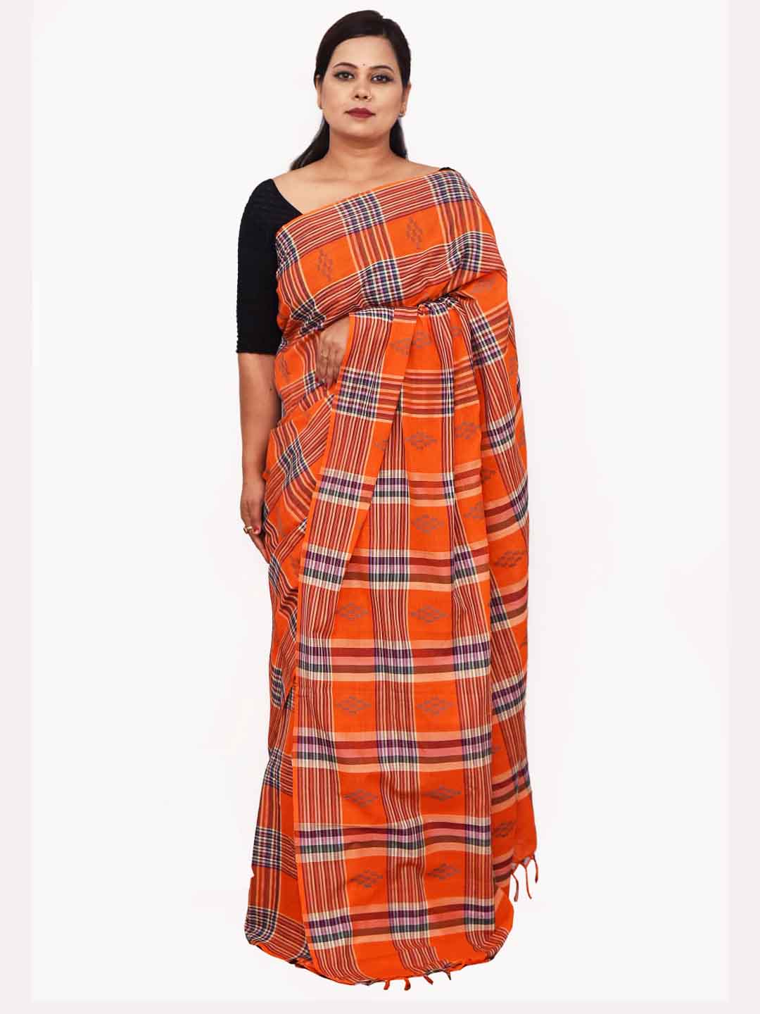 Khadi sales check saree