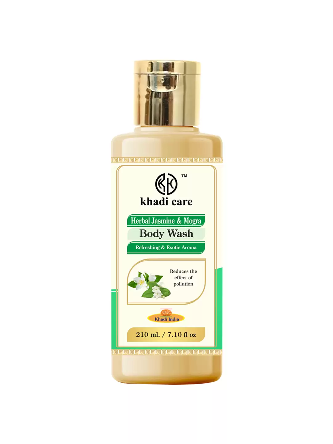 Khadi Care Herbal Jasmine & Mogra Body Wash - 210ml