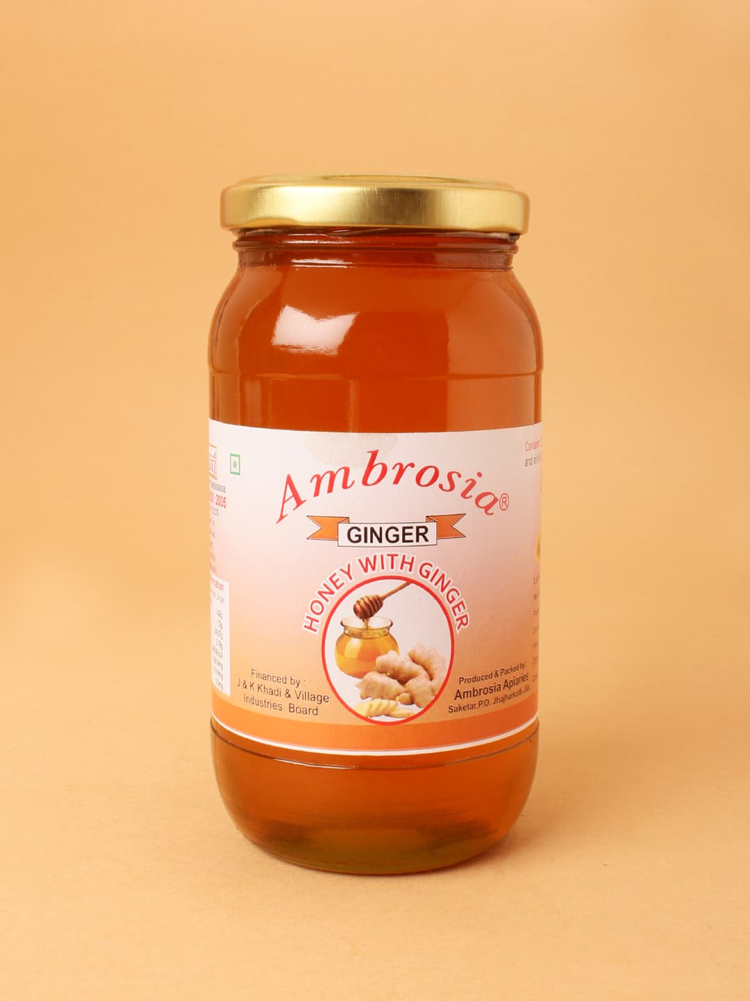 Ambrosia Ginger Honey 500gm