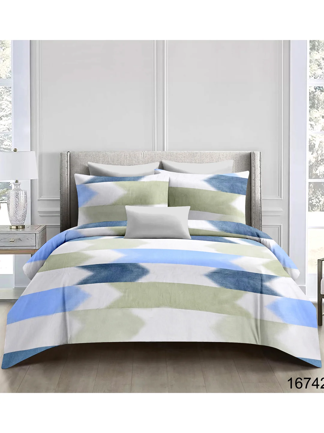 100% Cotton Satin Bedsheet-Royal Blue-90X100