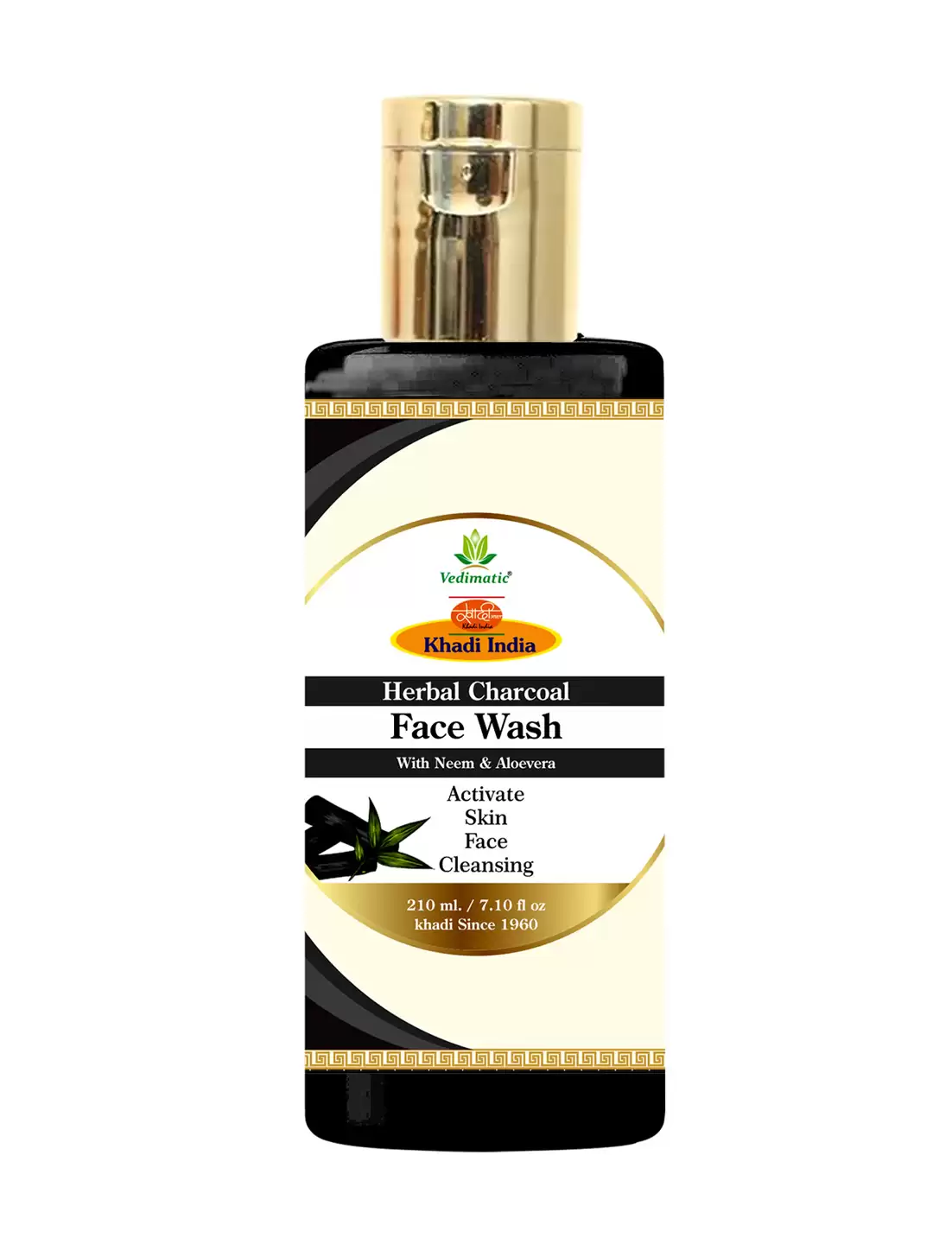 HERBAL CHARCOAL FACE WASH 210 ml