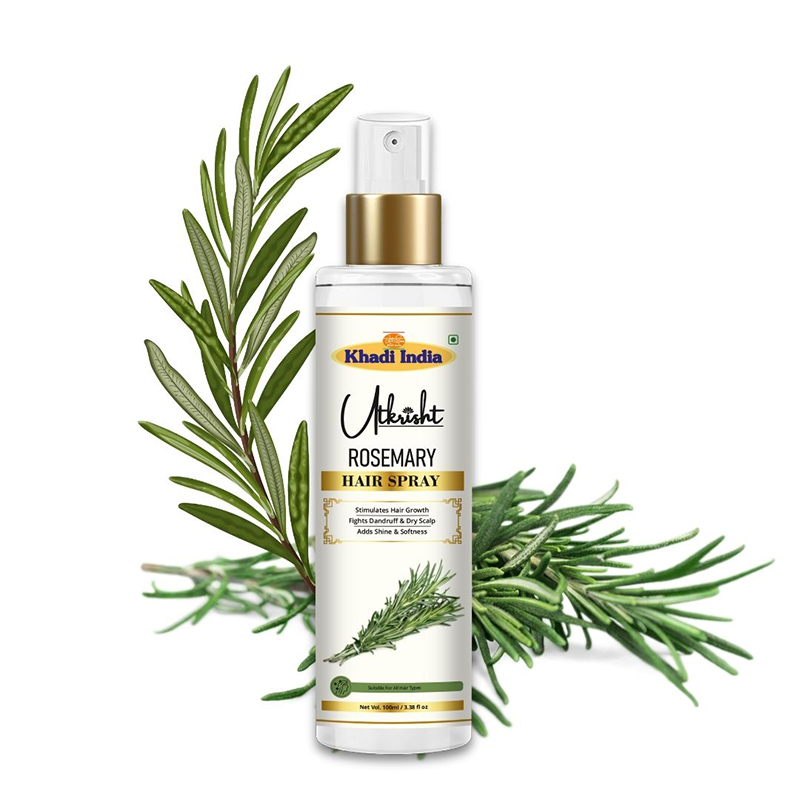Utkrisht Khadi Rosemary Hair Spray For Hair Growth and Dandruff Control- 100ML