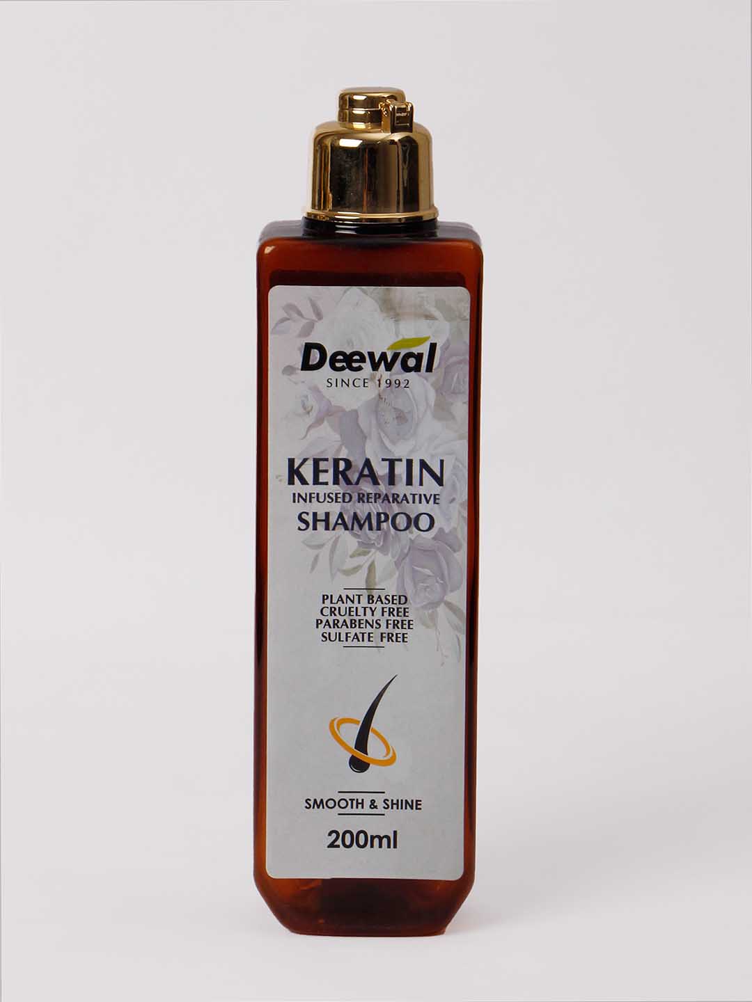 Deewal Keratin Treatment Shampoo - 200ml