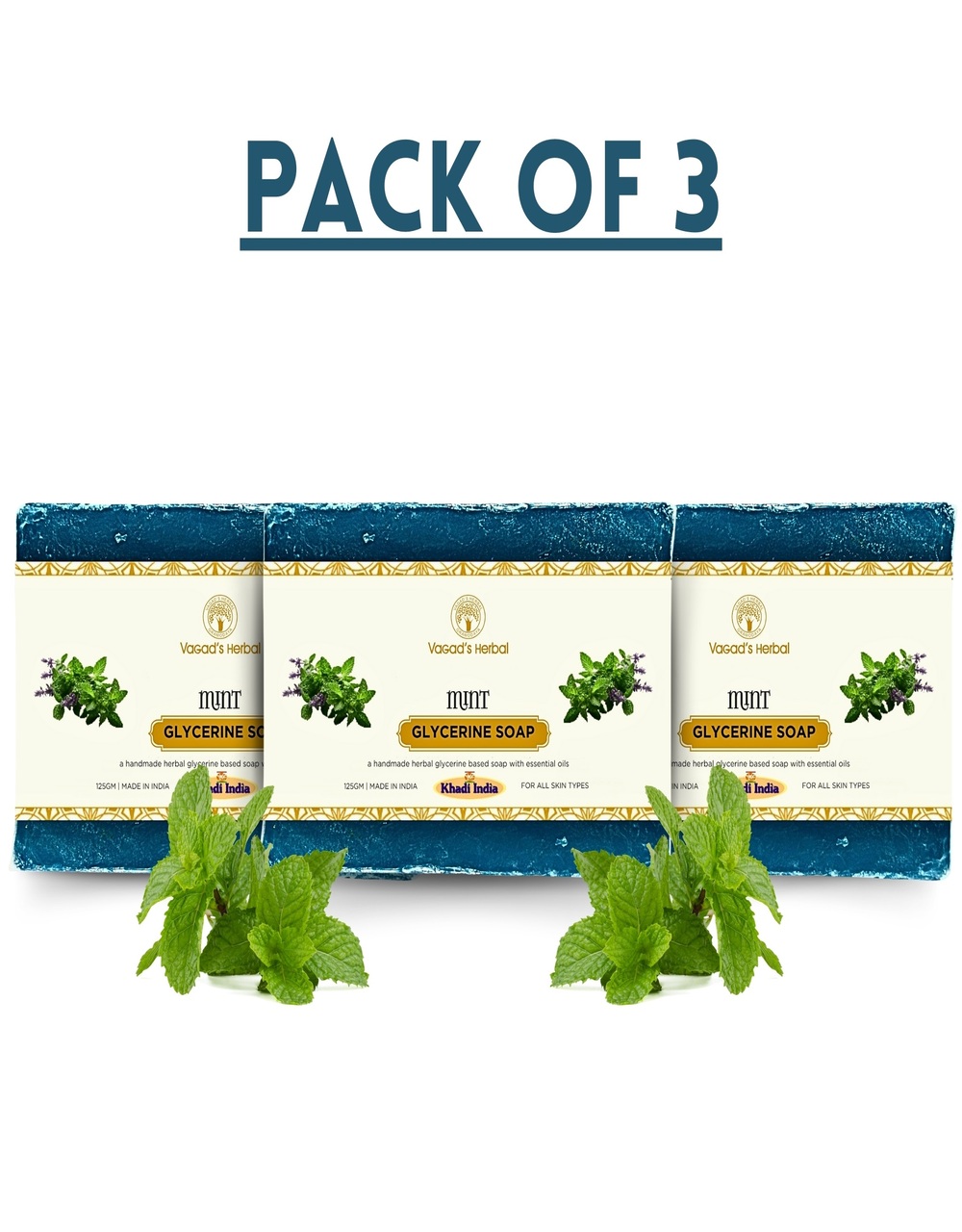 VAGAD'S Mint Soap 375gm