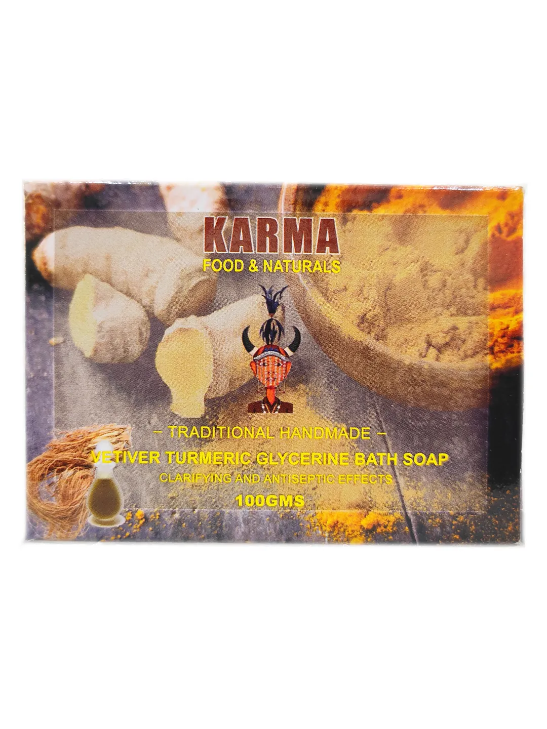 VETIVER TURMERIC GLYCERINE SOAP