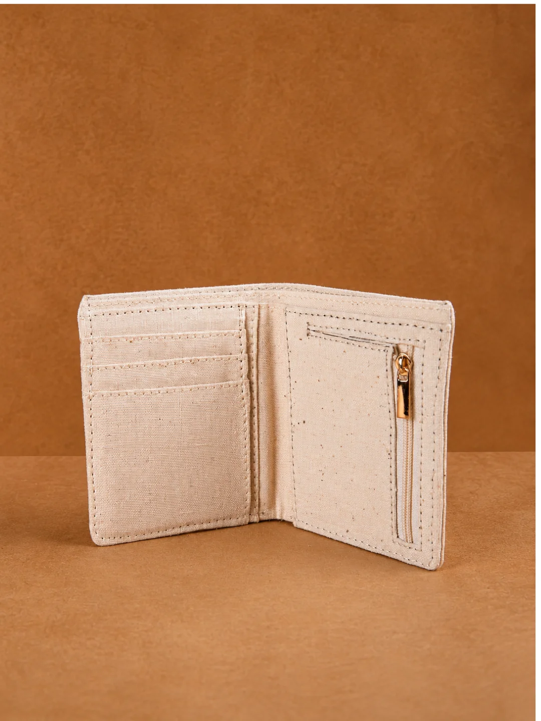 Khadi Wallet– Natural Off-White