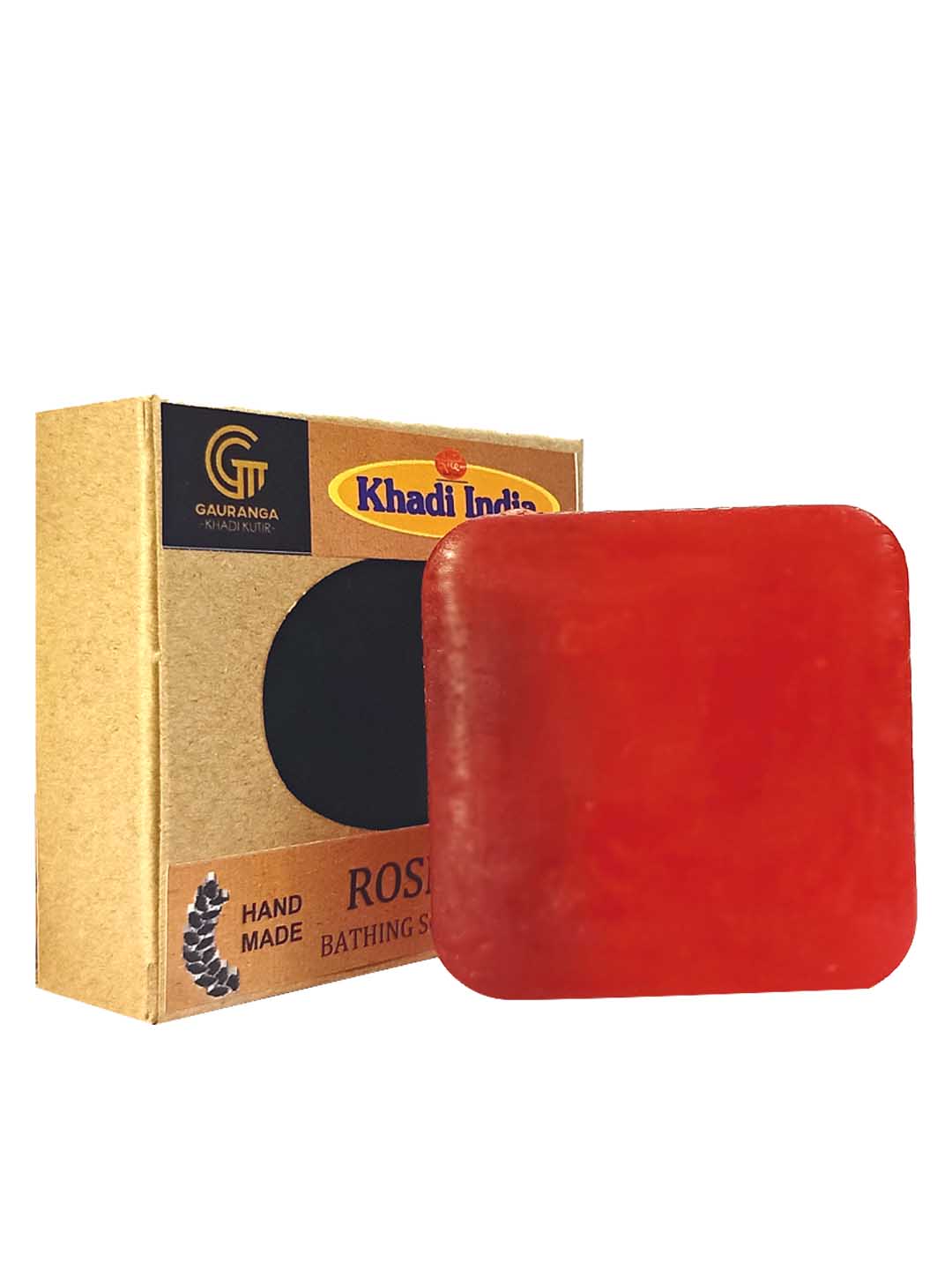Gauranga Khadi Kutir Rose Soap