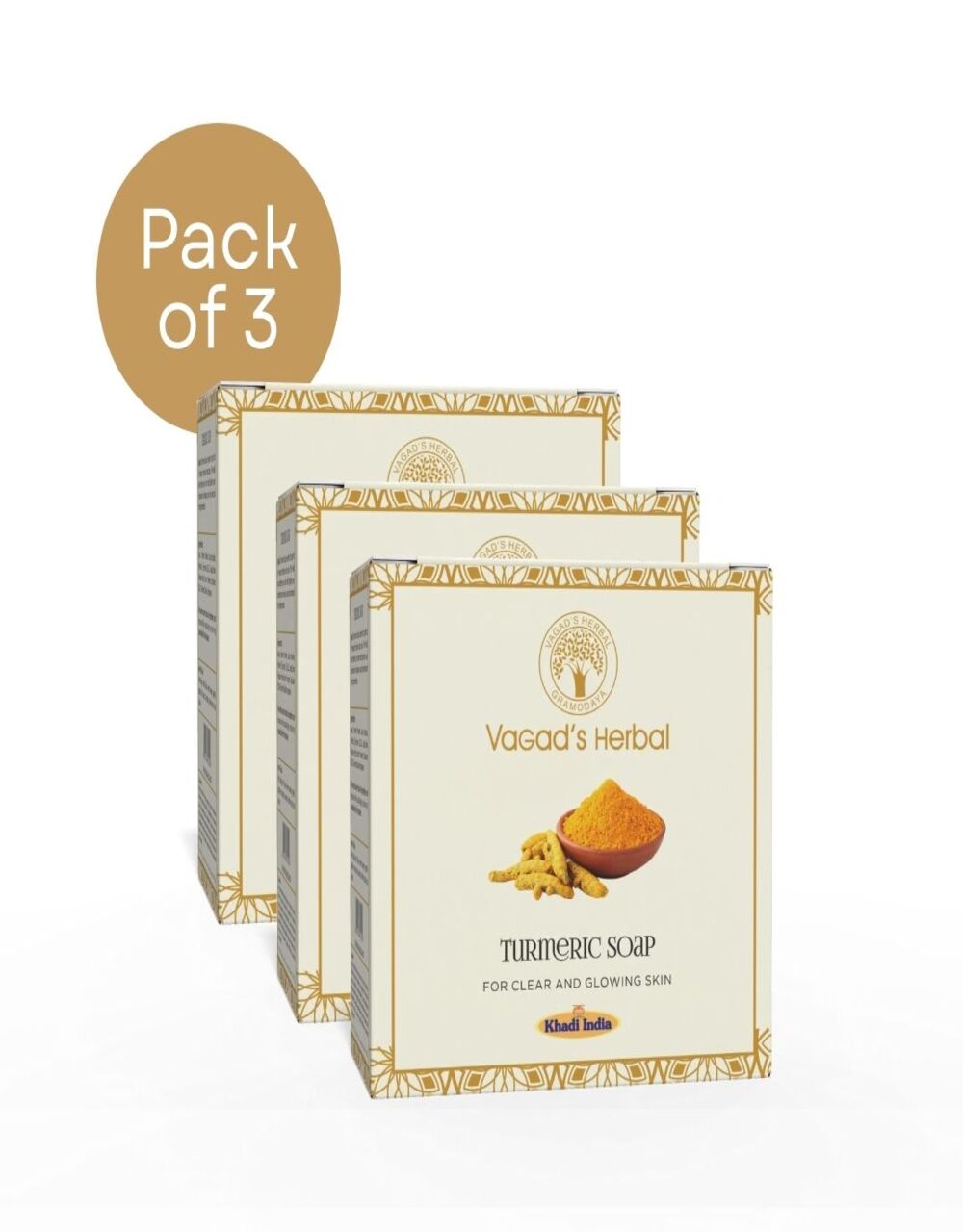 VAGAD'S Turmeric Soap 300gm