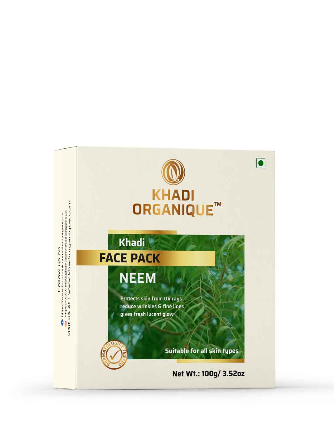 Khadi Organique Neem face pack - 100 Gm