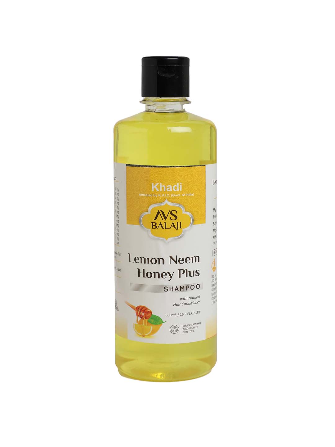 Khadi India AVS Balaji Lemon Neem Honey Shampoo