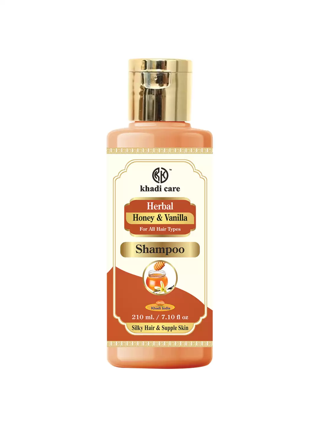 Khadi Care Herbal Honey & Vanilla Shampoo - 210ml