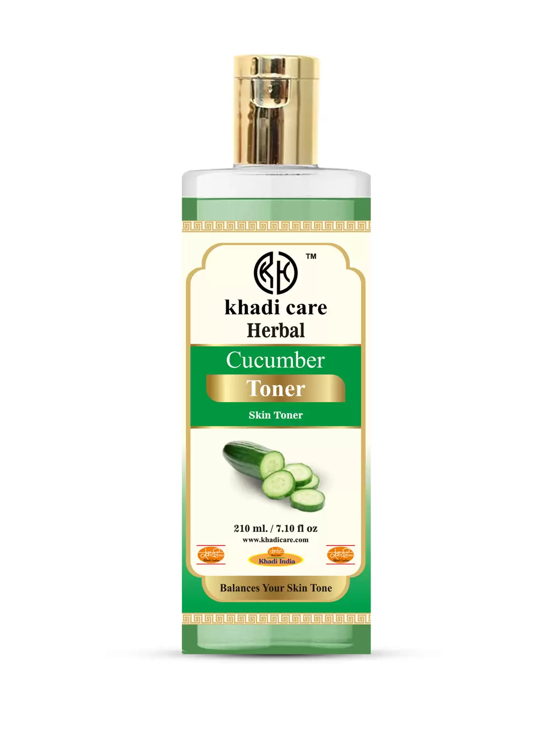 Khadi Care Herbal Cucumber Water - 210ml