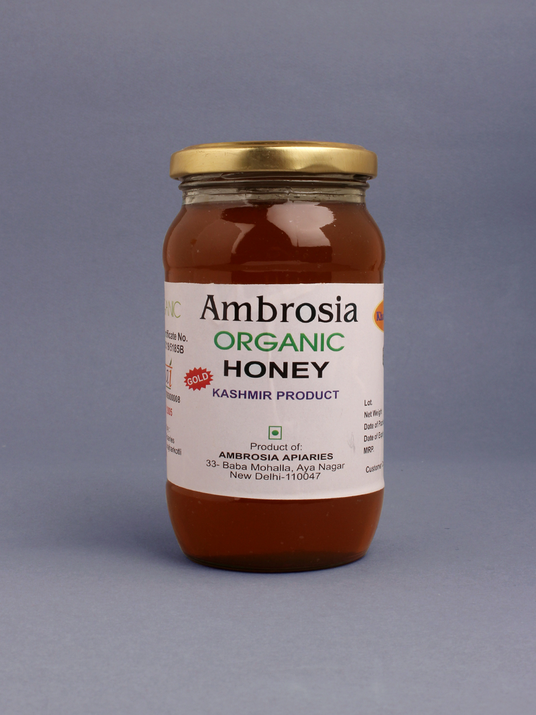 Ambrosia Organic Gold 500gm