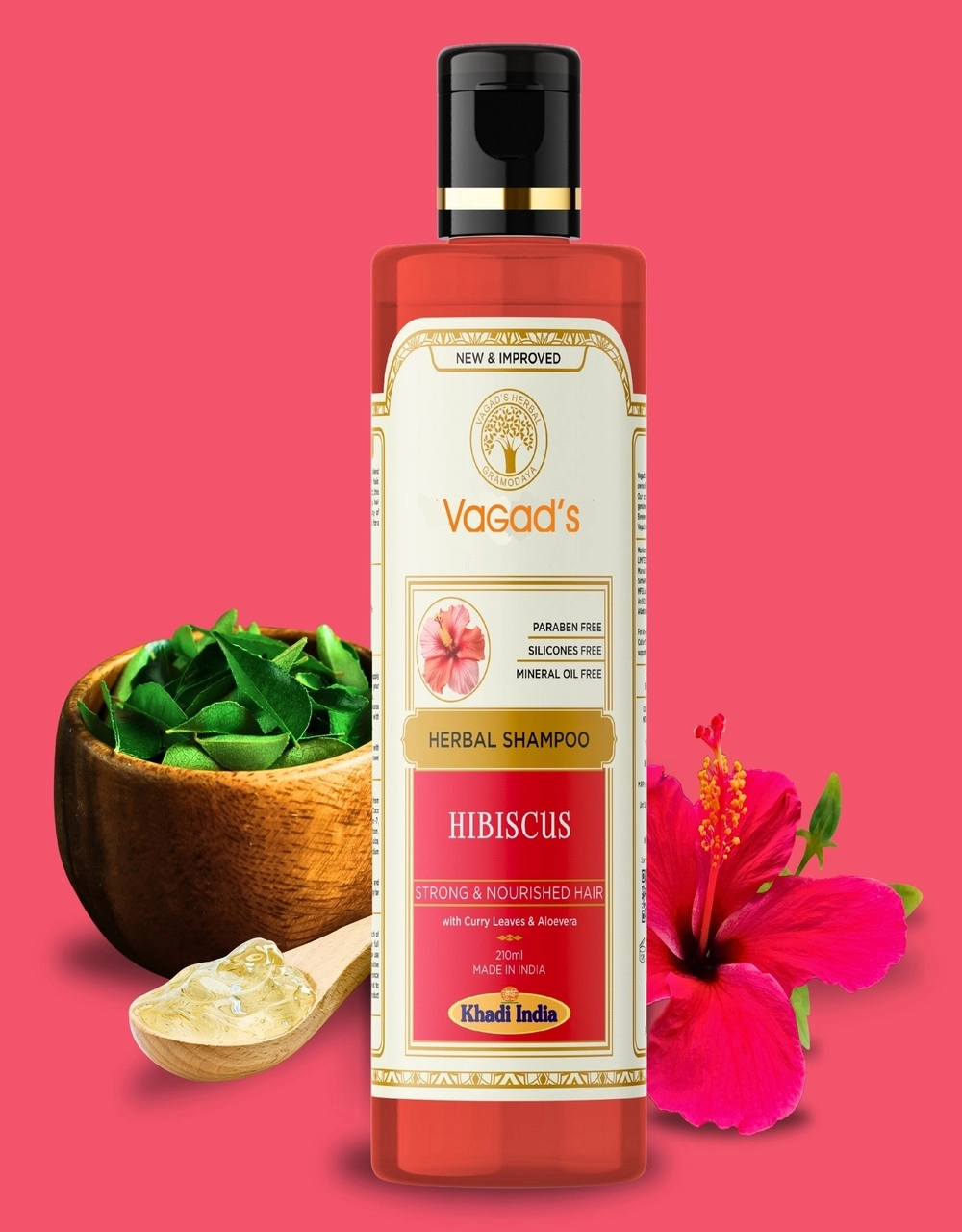 VAGAD'S Hibiscus Shampoo 210ml