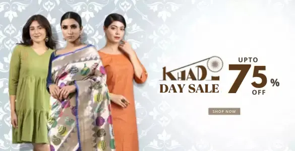 Official Ecommerce Portal of Khadi India promo