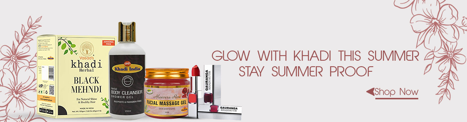 Official Ecommerce Portal of Khadi India promo