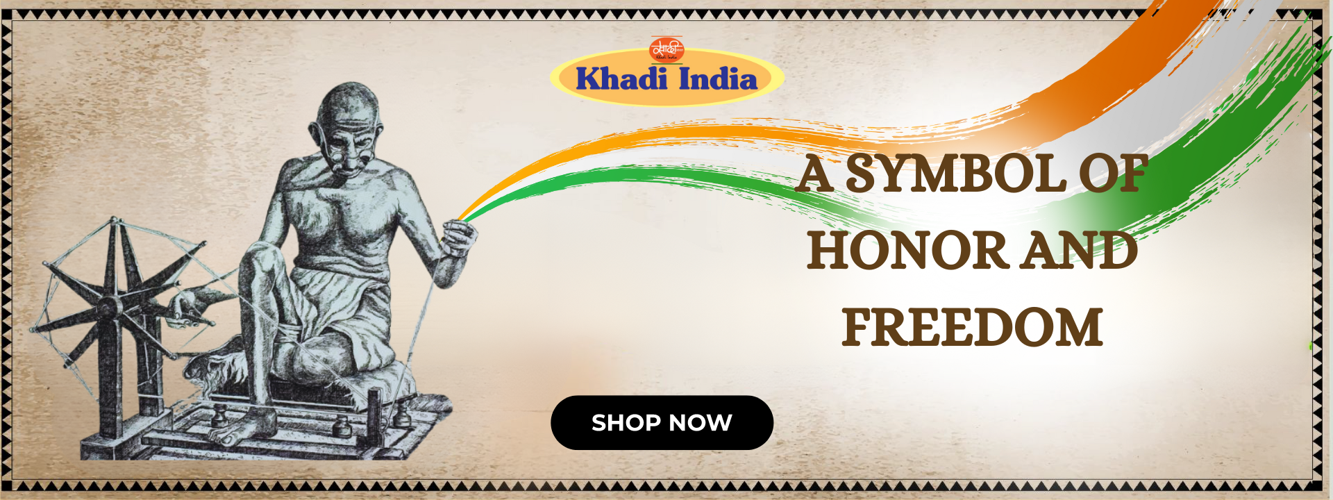 Official Ecommerce Portal of Khadi India promo